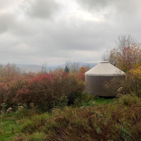 Livingston Manor Yurt Hotel Parksville Exterior photo