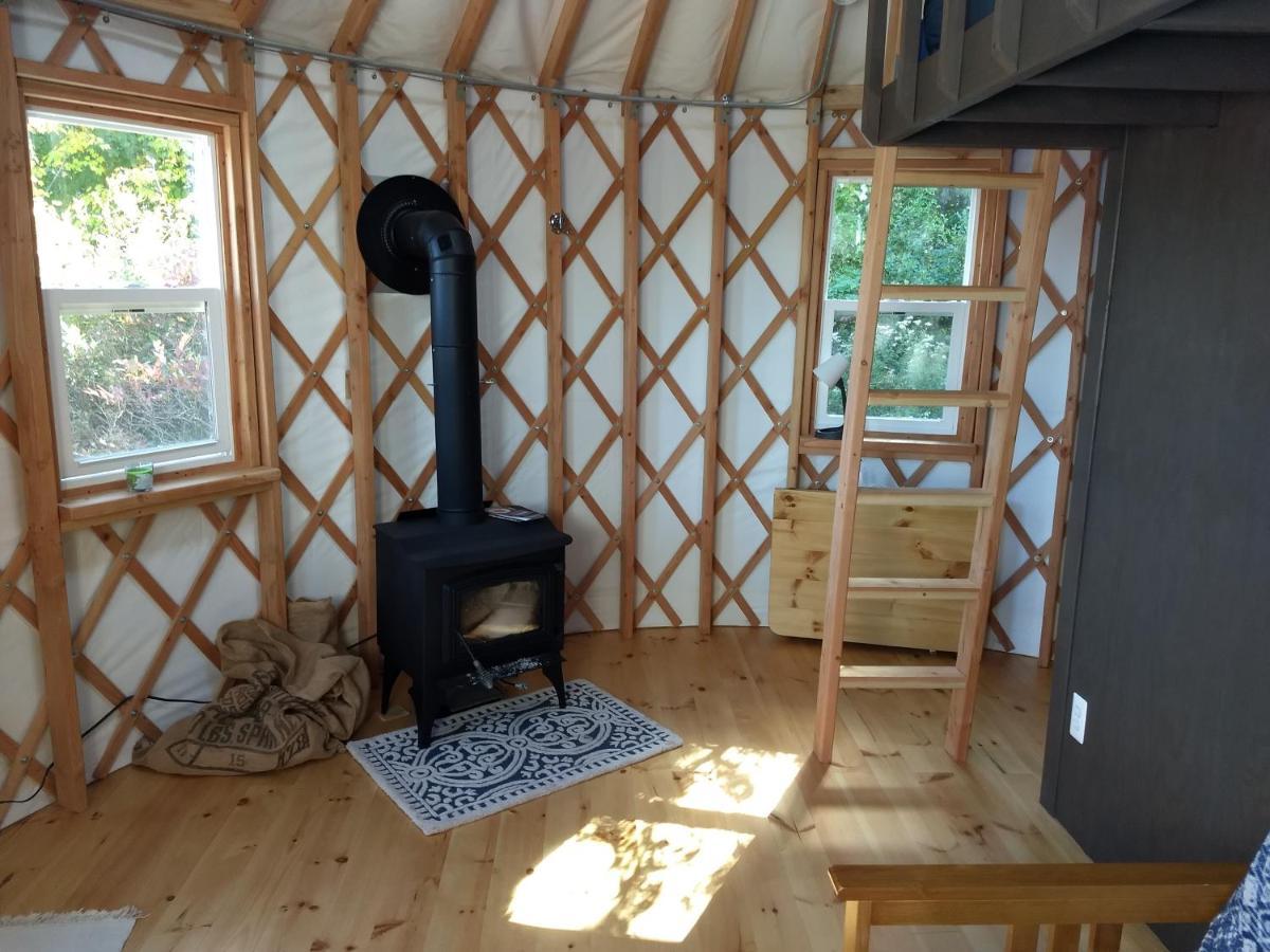Livingston Manor Yurt Hotel Parksville Exterior photo